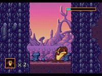 une photo d'Ã©cran de Taz in Escape From Mars sur Sega Megadrive